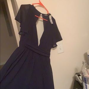 Maxi overlay dress .